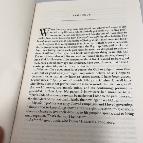 Bill Clinton “My Life” 955 Page Autobiography - Picture 6 of 9